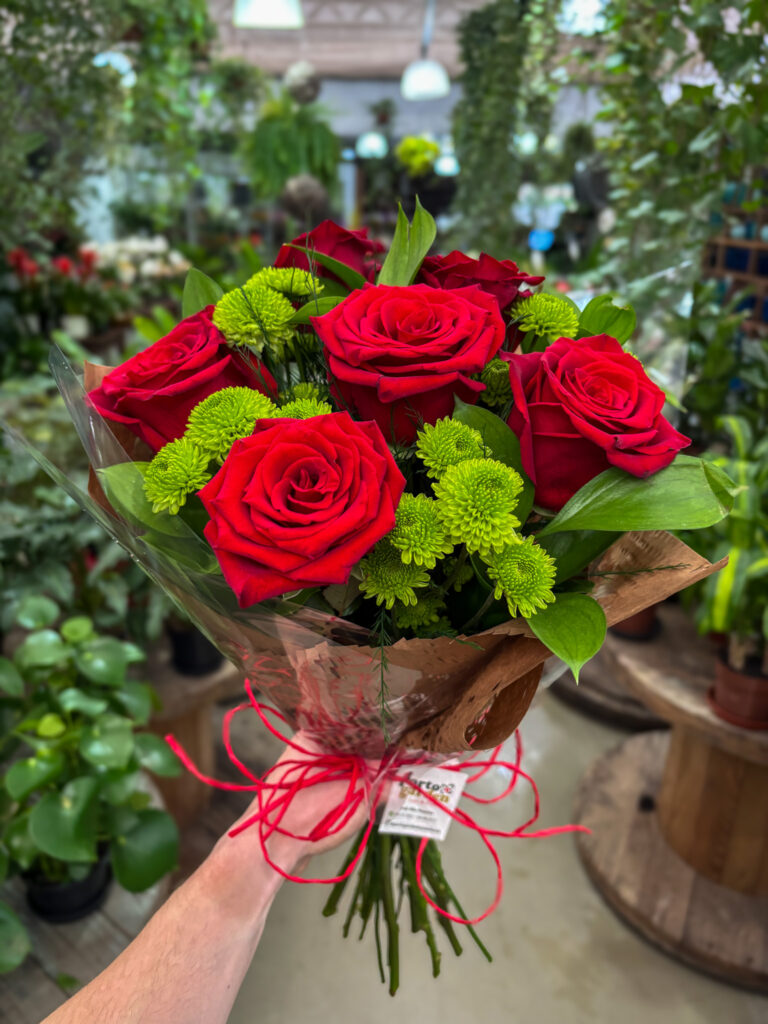 Buquê 6 Rosas Importadas -Cod. 69105 R$ 224,90